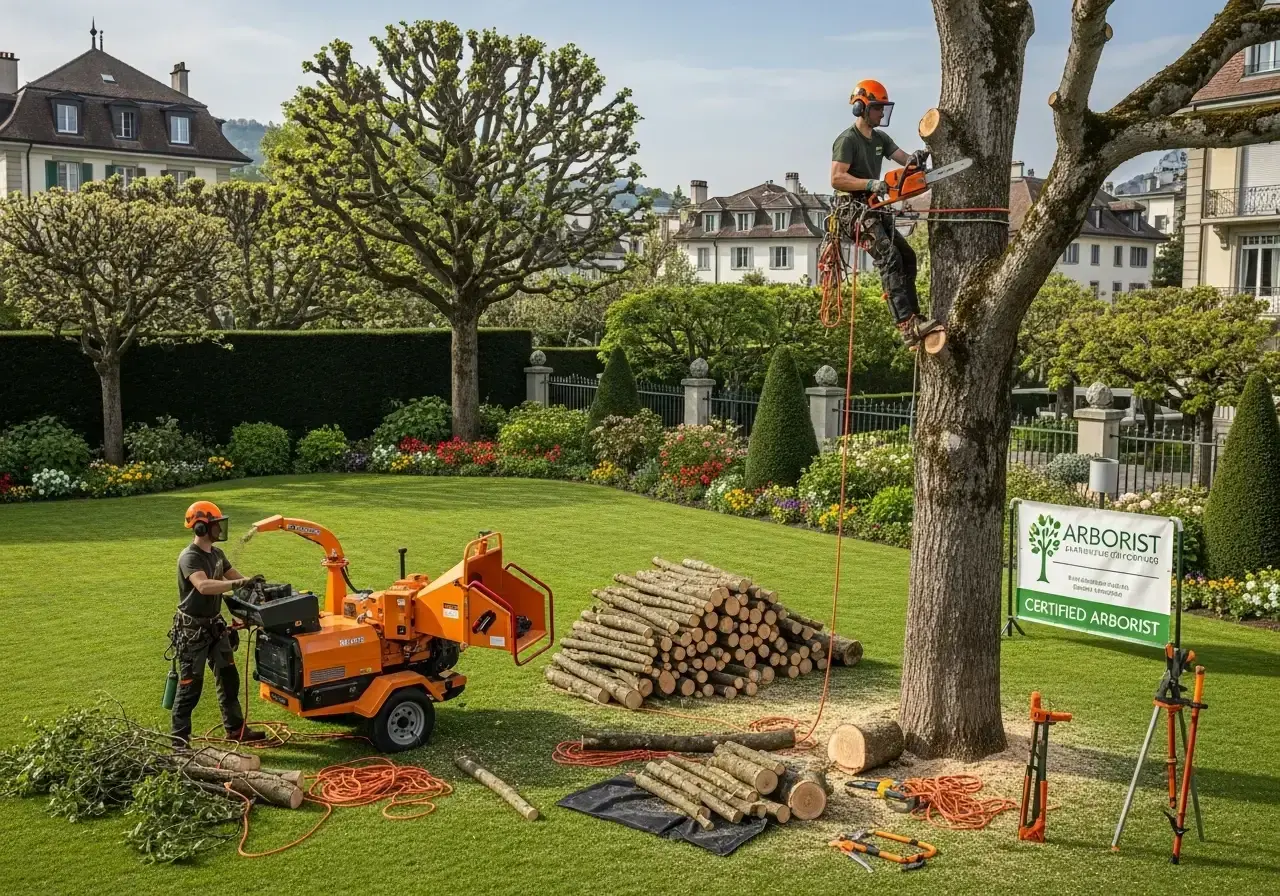 Taille, élagage et soin des arbres
