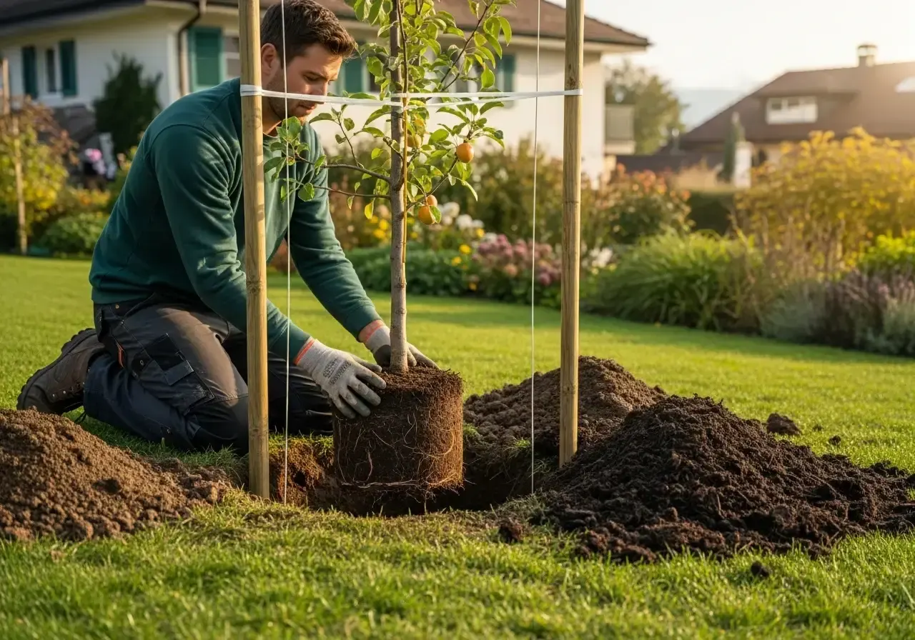 Plantation professionnelle pour une reprise garantie